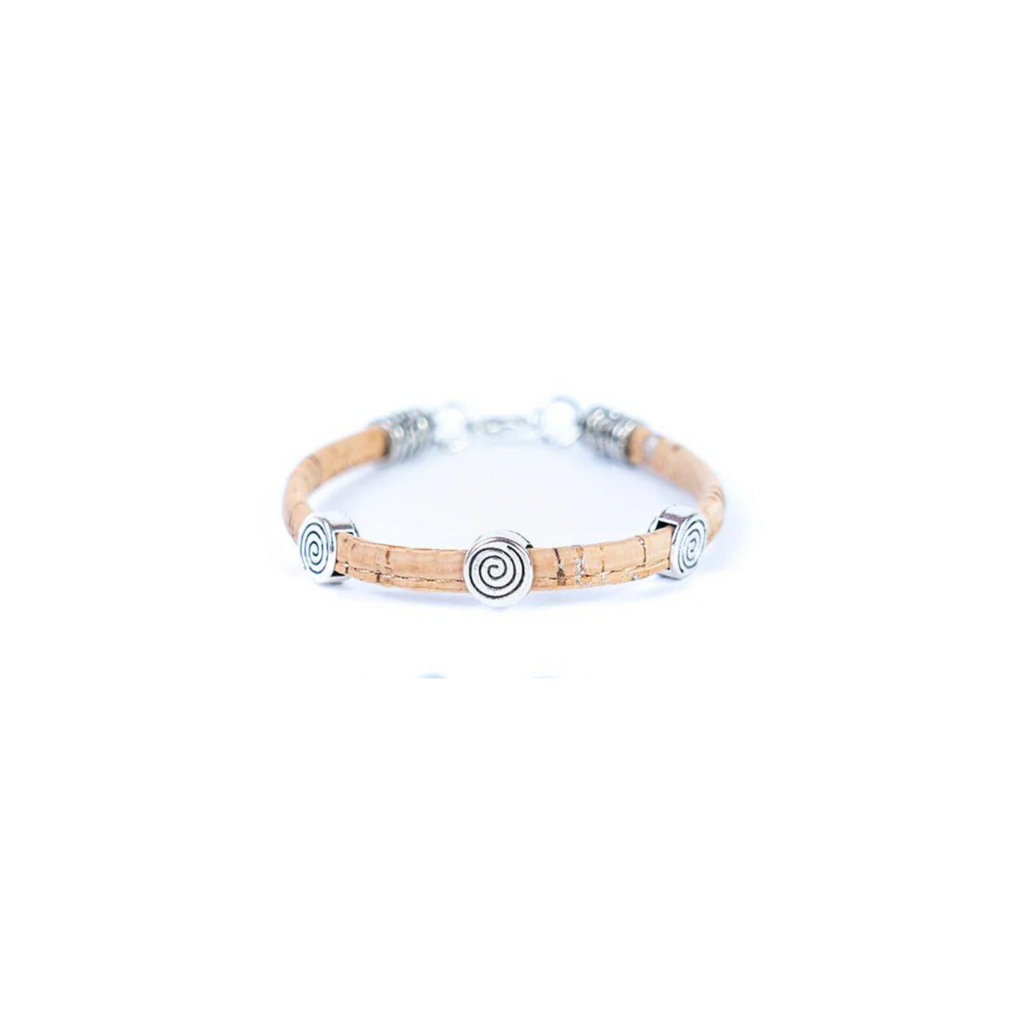 Natural Cork Bracelet - Charms