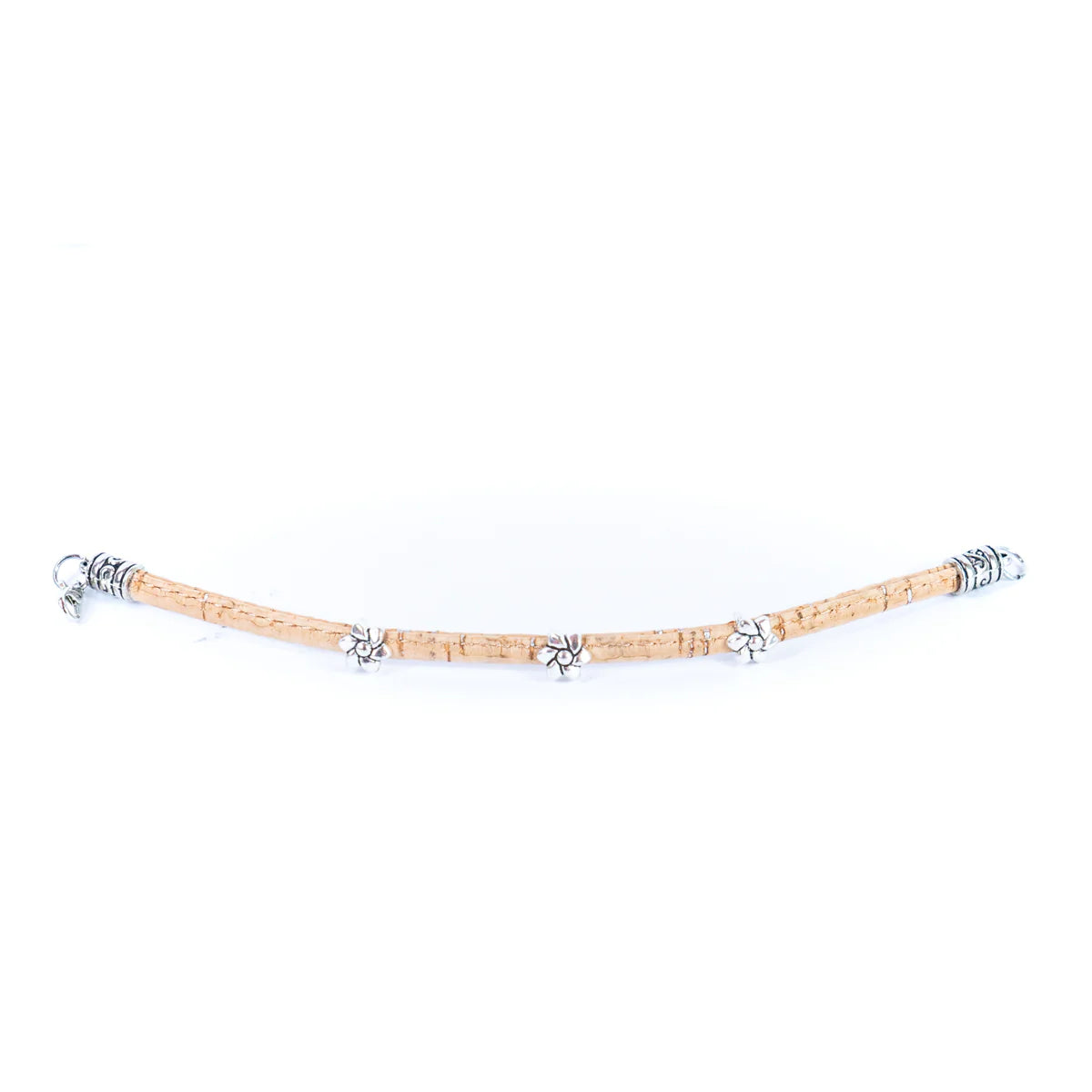 Natural Cork Bracelet - Charms