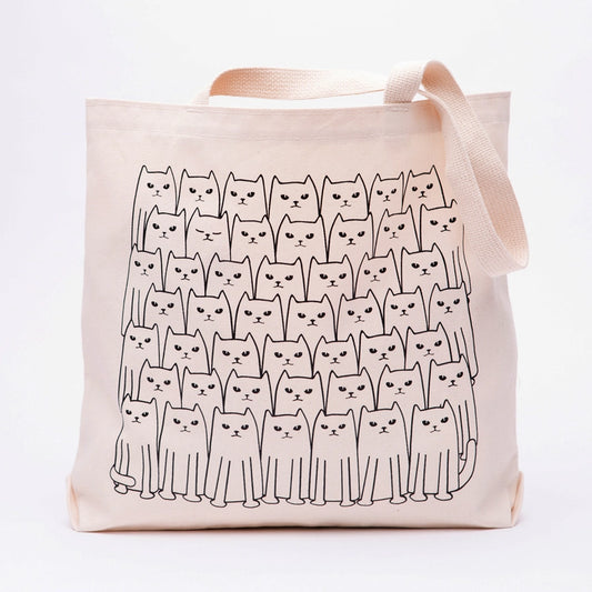 Canvas Tote - Cats