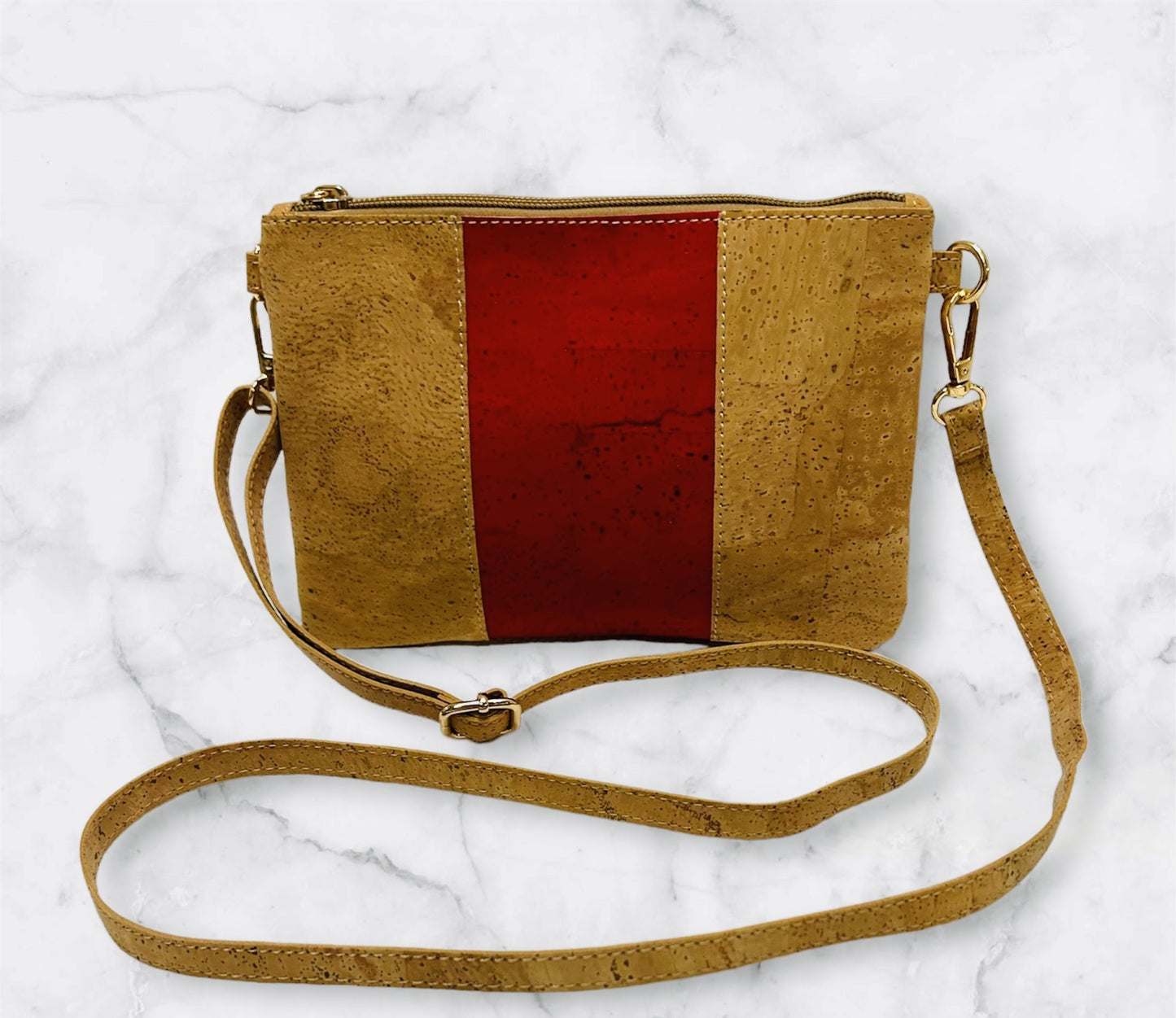 Brooklyn Wristlet/Crossbody - Red