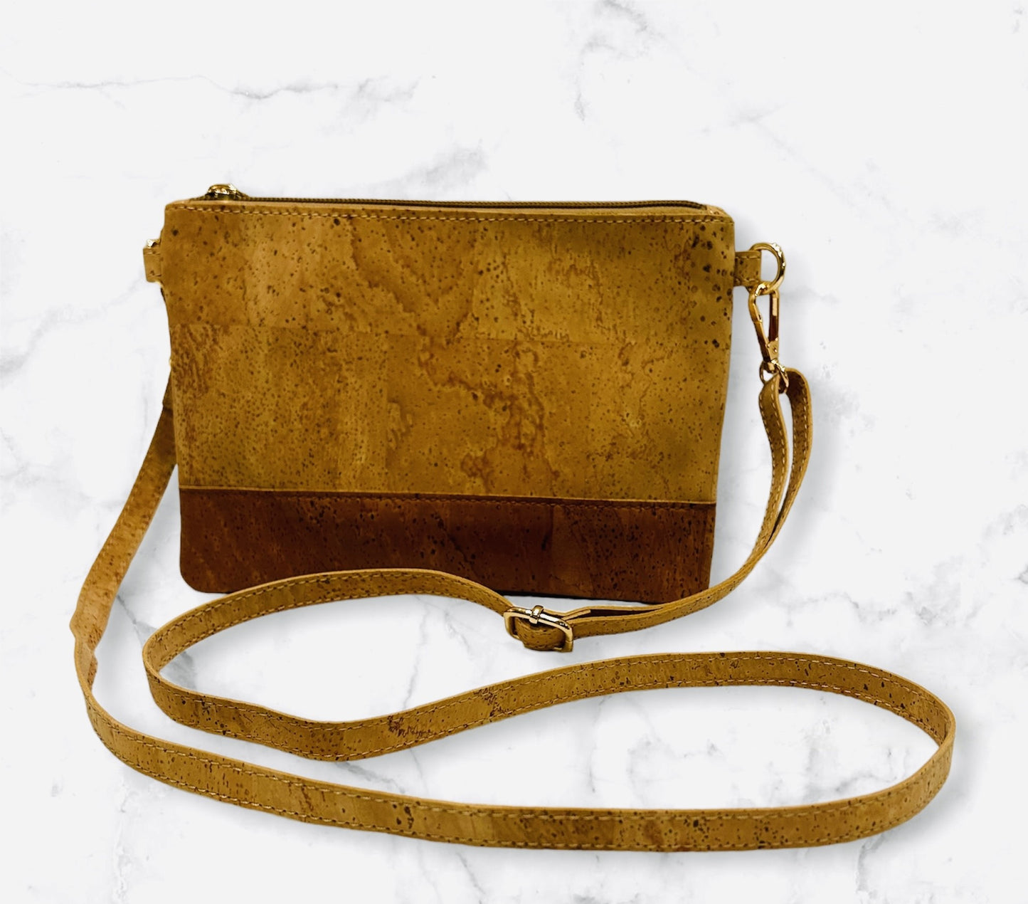 Brooklyn Wristlet/Crossbody - Mustard