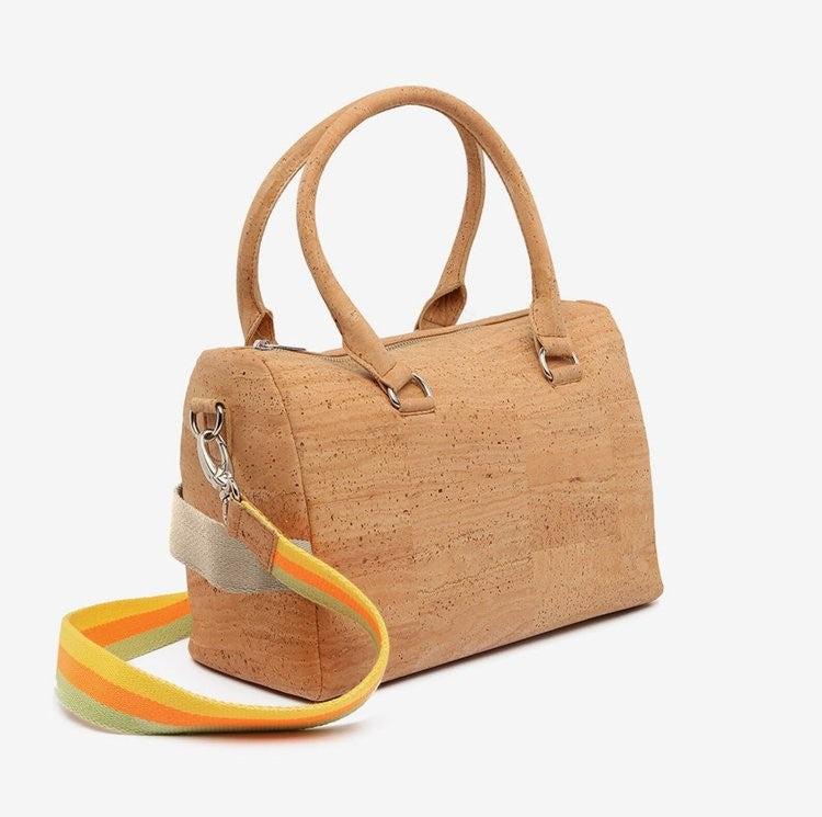 Palmer Handbag - Natural Cork